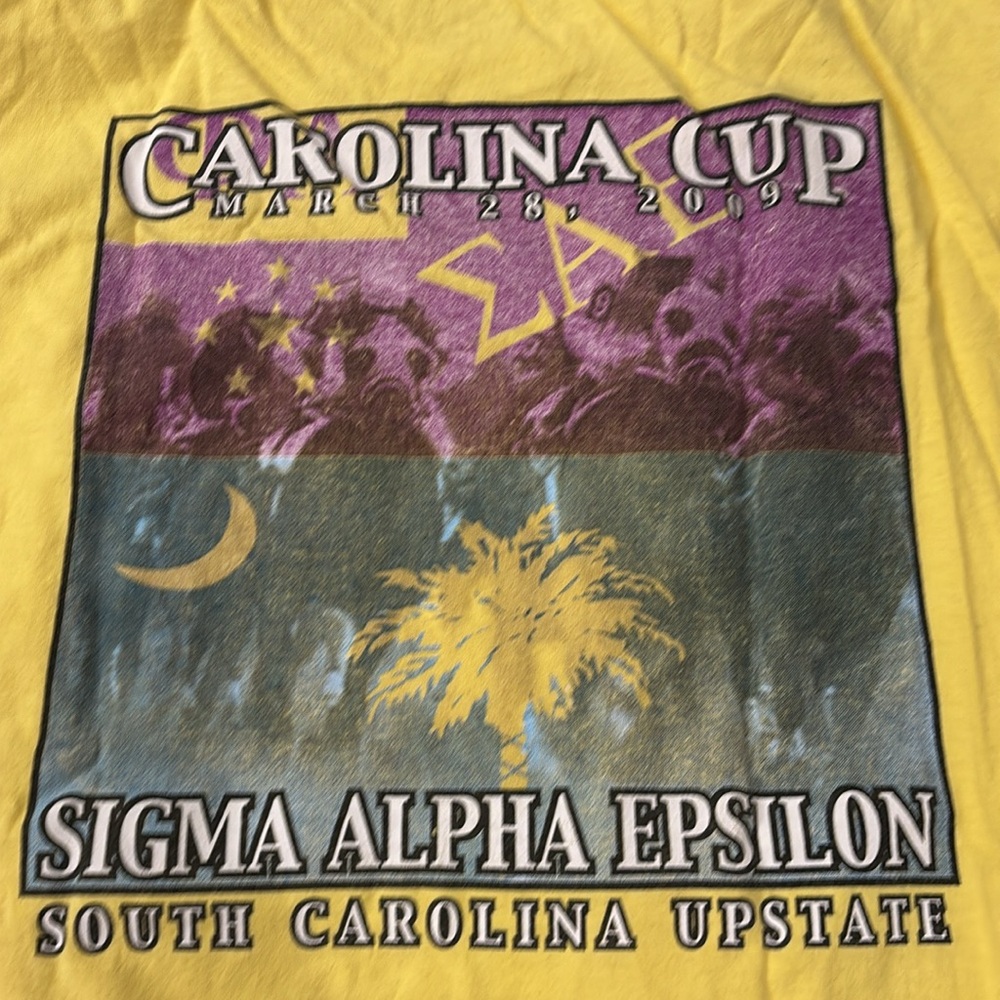 Sigma Alpha Epsilon 2009 Vintage Shirt Large